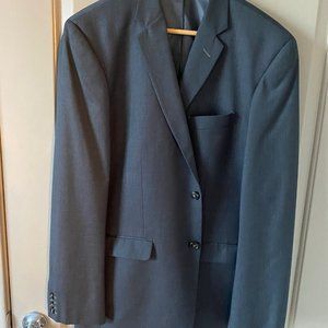 Men's Claiborne by John Bartlett blazer. Size 42L. Charcoal gray color